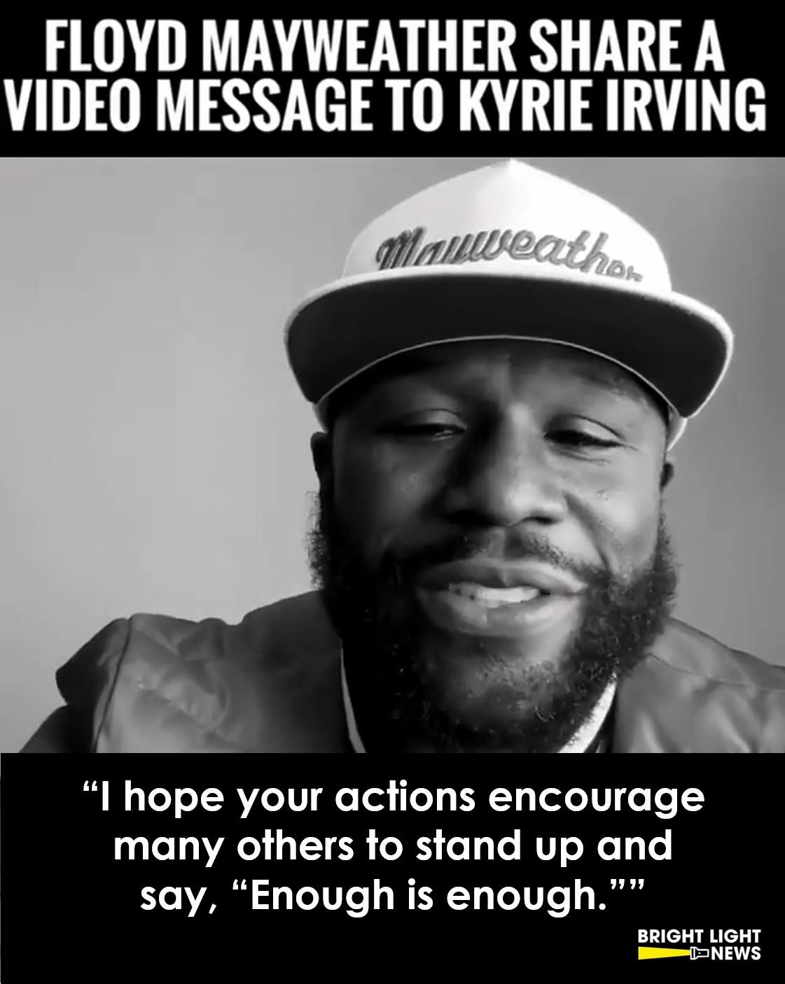 Ex-Boxing Champ to Vaccine-Holdout NBA Star, “I Hope Your Actions Encourage Many Others to Stand Up.”