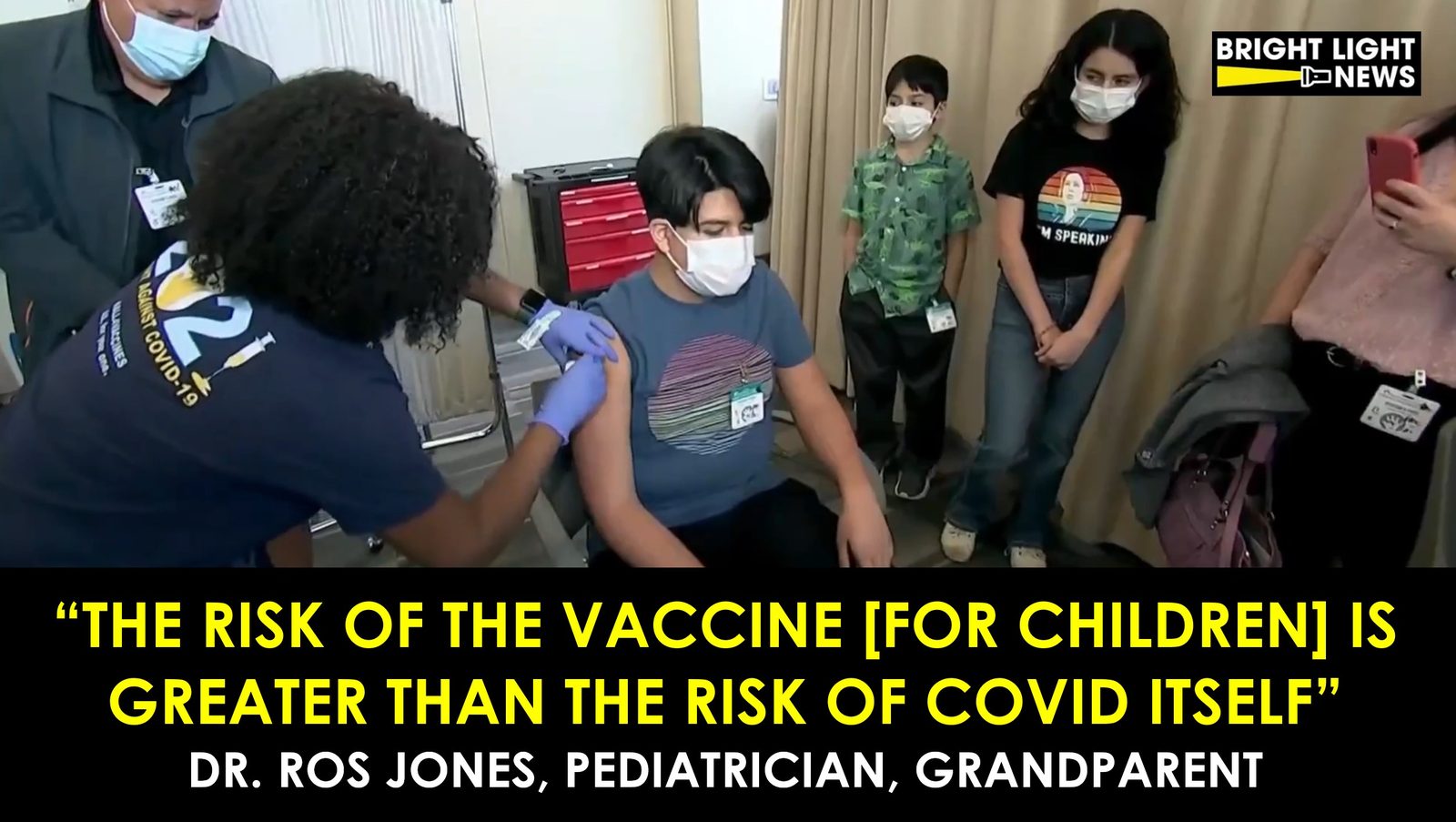 Covid Vaccines A Greater Risk to Children Than Covid Itself -Pediatrician, Grandmother