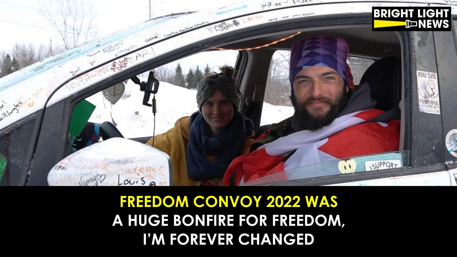 Freedom Convoy Was A Huge Bonfire for Freedom…I’m Forever Changed