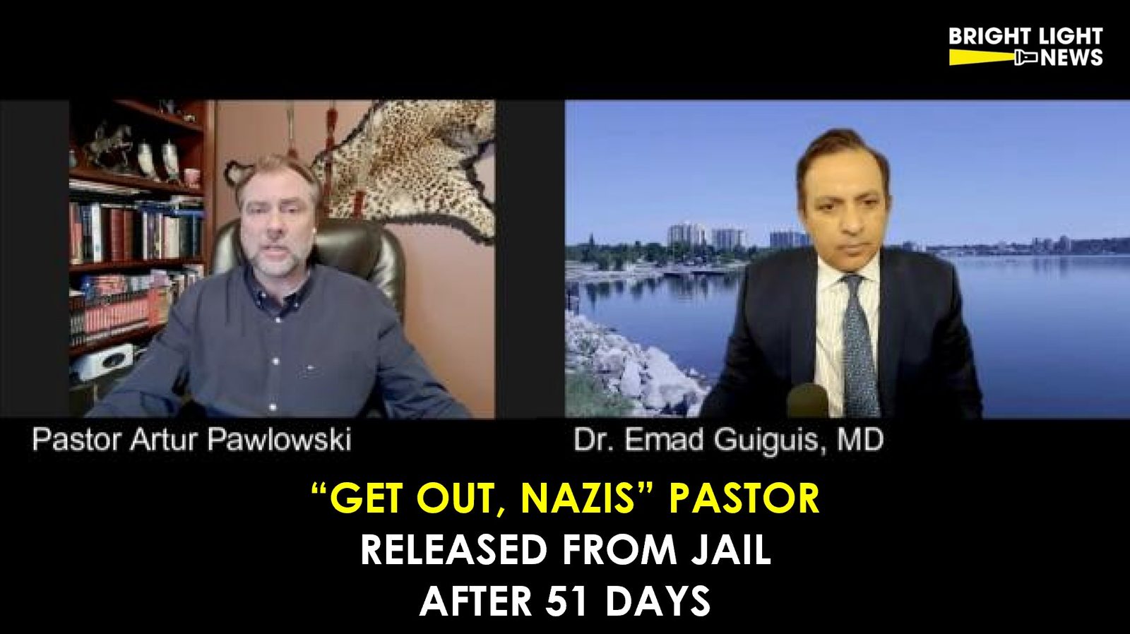 “Get Out, Nazis!” Pastor Released from Jail After 51 Days