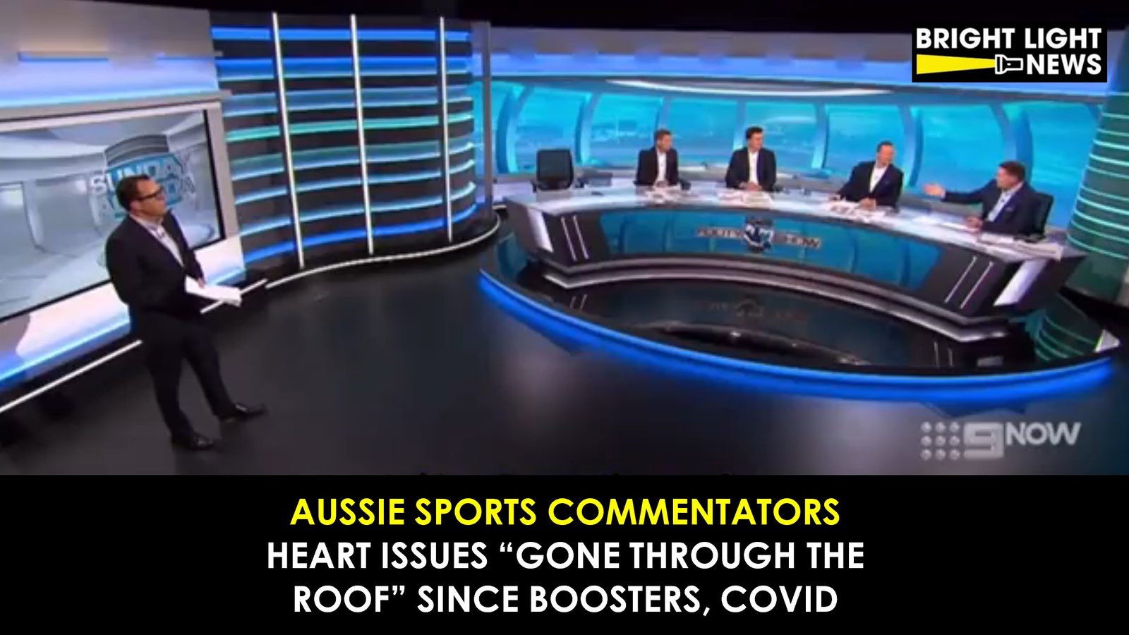 Sports Commentators: Heart Issues, Bell’s Palsy “Through the Roof Since the Boosters”
