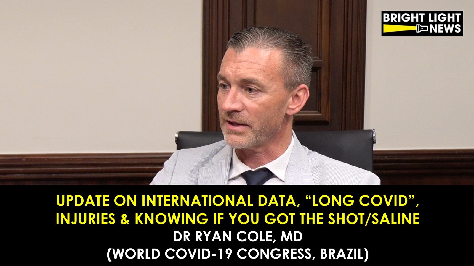 [INTERVIEW] Dr Ryan Cole Update on International Data, “Long Covid”, Injuries & Knowing If You Got The Shot/Saline