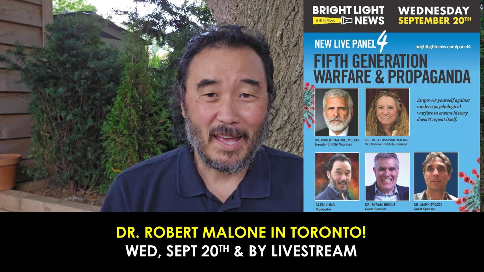 Dr. Robert Malone in Toronto this Wednesday!